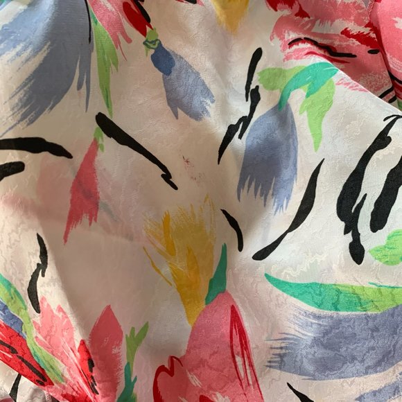 Vintage Mary Mcfadden Dressing Gown Robe - Picture 14 of 14